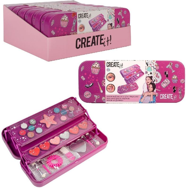 Create it! 3-Laags Make-up Blik