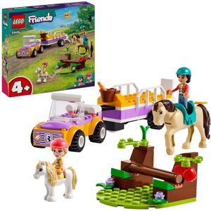 LEGO Friends Paard en pony aanhangwagen - 42634