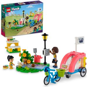 LEGO Friends Honden reddingsfiets Speelgoed met Puppy en Minipoppetjes - 41738