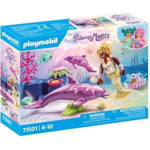 Playmobil Princess Magic Zeemeermin met Dolfijnen - 71501