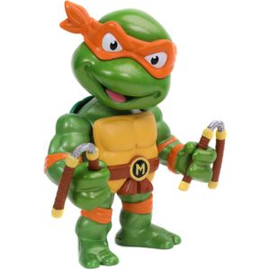 Jada Toys - Speelfiguur - Turtles Michelangelo -10 Cm - Die-cast - Groen