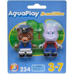 Aquaplay 234 - Speelfiguren Beer En Nijlpaard