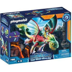 PLAYMOBIL Dragons: The Nine Realms - Feathers & Alex - 71083