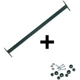 Duikelstang 90 Cm + Bevestiging Set - Groen