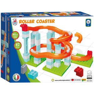 Knikkerbaan Roller Coaster Set, 62dlg.