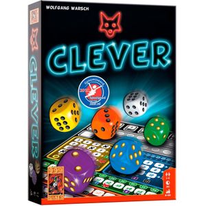 Clever - Tactisch dobbelspel voor het hele gezin | 1-4 spelers | Leeftijd 8+ | 999 Games