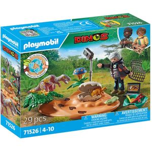 Playmobil Dinos Stegosaurusnest met Eierdief - 71526