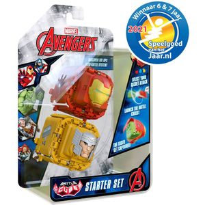 Marvel Avengers Battle Cube - Iron Man VS Thor - Battle Fidget Set