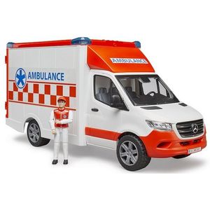Bruder Mercedes Benz Sprinter Ambulance met Chauffeur