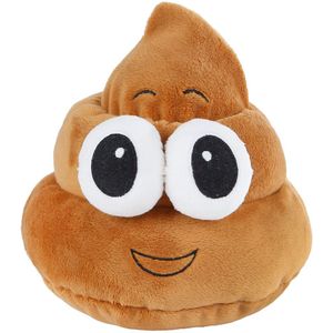 Poo Knuffel Pluche Poep, 18cm