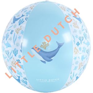 Little Dutch Ocean Dreams Strandbal Blauw 35cm