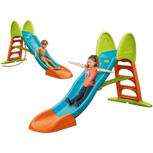 Feber Glijbaan Super Mega Slide Met Wateraansluiting Xxl