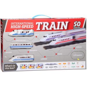 Hoge snelheid treinset doos 50-delig