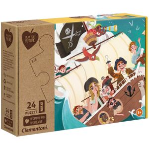 Piratenpuzzel (24 stukjes) - Clementoni Play for Future