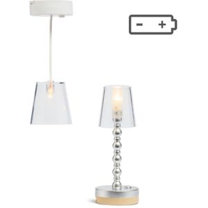 Lundby Set - Lampen transparant (vloer+hang)