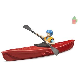 Bruder Bworld Kajak Met Speelfiguur