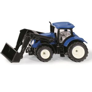 New Holland met Voorlader van Sik - Schaal 1:87