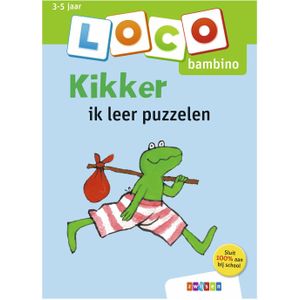 Loco Bambino - Kikker ik leer puzzelen 3-5 jaar