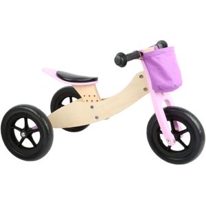 Small Foot - Training Bike-Trike 2-in-1 Pink Maxi