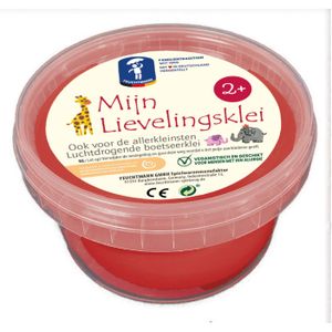 Mijn Lievelingsklei - rood, 500gr.