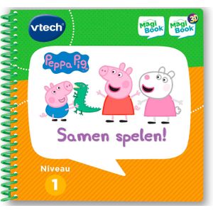 VTech MagiBook Activiteitenboek Peppa Pig - Cadeau - Samen Spelen! - Educatief Speelgoed - Niveau 1