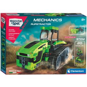 Clementoni Wetenschap & Spel Mechanica - Crawler Tractor