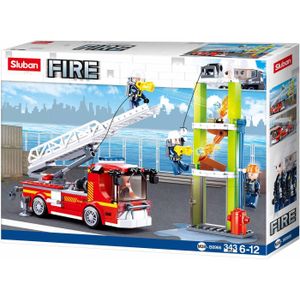 Sluban Brandweer Ladderwagen Oefening