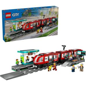 LEGO City 60423 Stadstram En Station