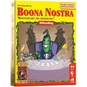 Boonanza Boona Nostra Kaartspel Uitbreiding - Handel met bonen én gunsten - Leeftijd: 12+ - Aantal spelers: 3-7