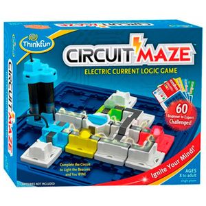 Thinkfun Circuit Maze IQ Spel (60 stukjes, elektrisch speelplezier)