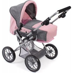 Bayer Chic 2000 - Combi-poppenwagen Nele – Confetti Pink Bayer Chic 2000 - Combi-poppenwagen Nele – Confetti Pink