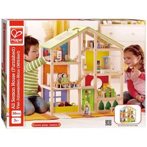 Hape Houten speelhuis - Poppenhuis - All Season