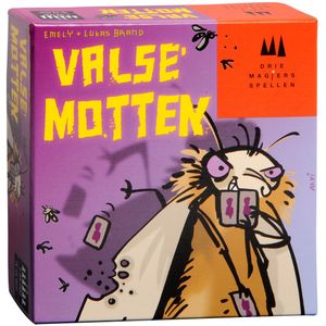999 Games Valse Motten - Prijswinnend kaartspel voor gezelschappen en families - Leeftijd 7+ - 3-5 spelers