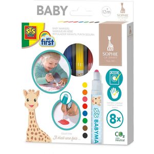 SES My First - Sophie la Girafe Babymarkers