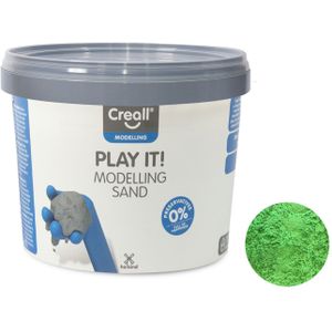 Creall Play It Speelzand Groen, 750gr.