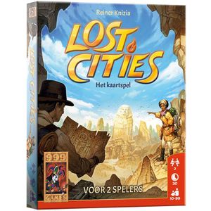Lost Cities: Het Kaartspel - Bluf- en planningsspel voor 2 spelers | Leeftijd 10+ | Speelduur 30 minuten | 999 Games