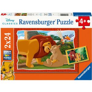 Legpuzzel Lion King, 2x24st.