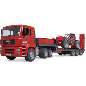 Bruder MAN TGA vrachtwagen met Manitou MLT 633