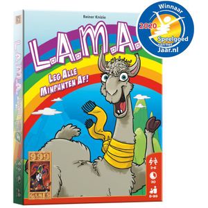 999 Games L.A.M.A. Kaartspel - Vlot kaartspel voor 2-6 spelers vanaf 8 jaar