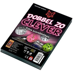 999 Games Dobbel zo Clever Scoreblok - Dobbelspel - 8+ - 1-4 spelers