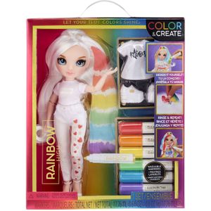 Rainbow High Color & Create Fashion Modepop - Blauw