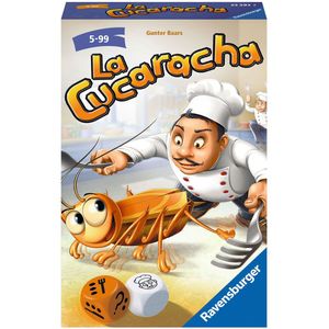 Ravensburger La Cucaracha Pocket - Gezelschapsspel voor 2-4 spelers vanaf 5 jaar