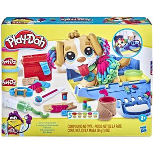 Play-Doh Care N Carry Dierenarts - Klei Speelset