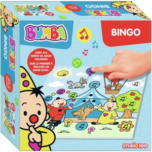 Studio 100 Bumba Bordspel - Bingo | Interactief en Leerzaam Spel voor Kinderen vanaf 2 jaar | 2-4 Spelers | Spelduur: 15-20 minuten