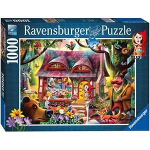 Roodkapje en de Wolf Puzzel (1000 Stukjes)