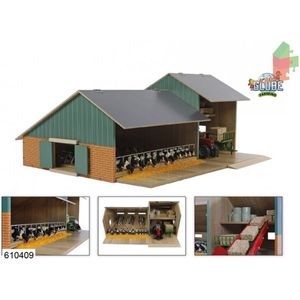 Kids Globe Houten Stal Met Loods Voor Siku 1:32
