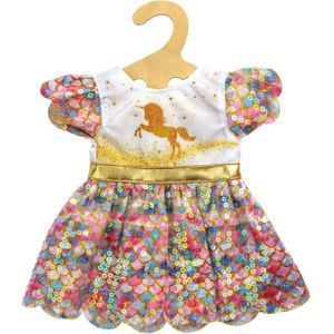 Poppenjurk Unicorn Goldy, 28-35 cm