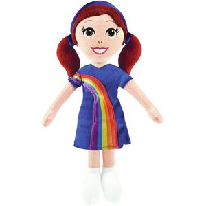 K3 Hanne knuffelpop - 30 cm - regenboogjurkje