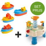 Little Tikes Spiralin' Seas Waterpark Watertafel Met 4 Kunststof Bootjes