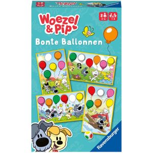Woezel & Pip Bonte ballonnen Kleuren Herkennen Spel
